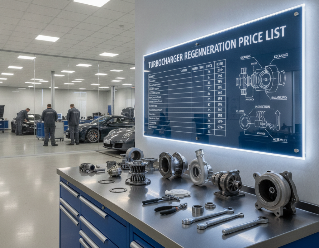 cennik regeneracji turbosprężarek cennik regeneracji turbosprężarek