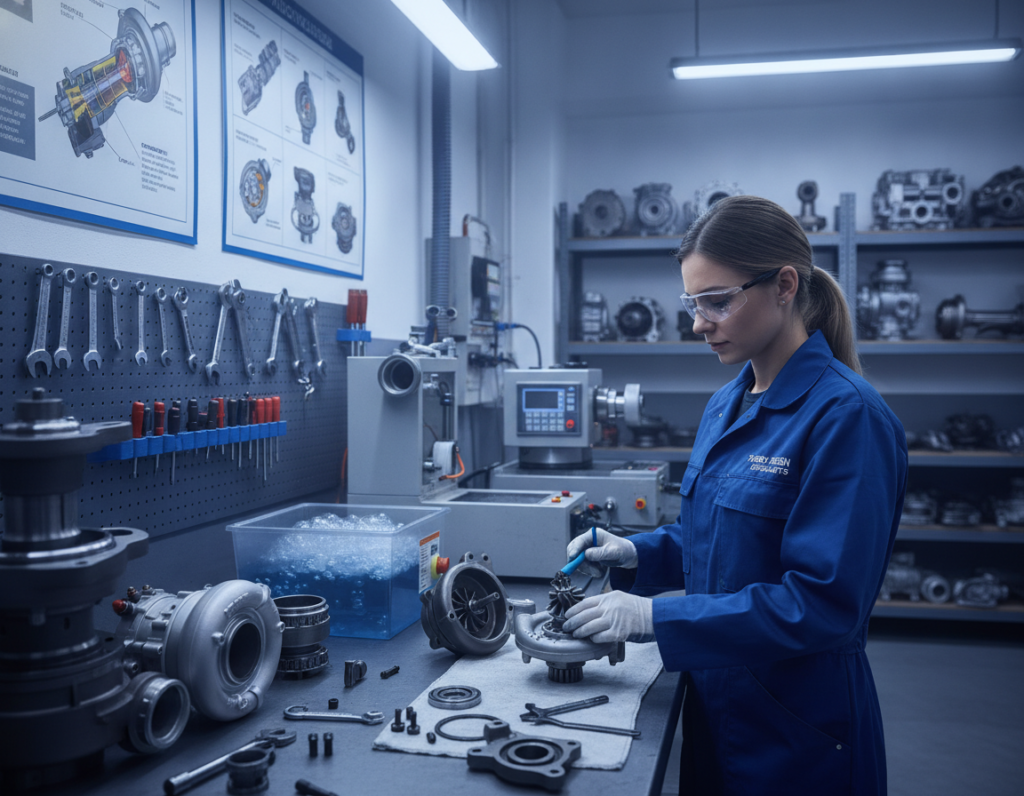 na czym polega regeneracja turbosprężarki