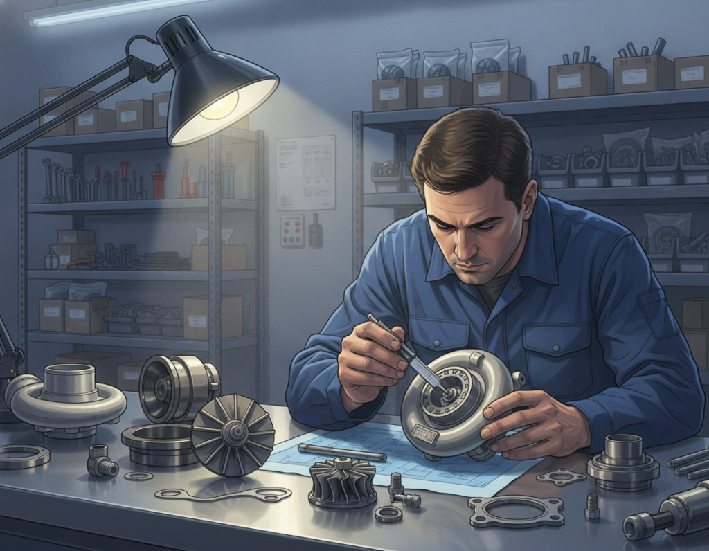 na czym polega regeneracja turbosprężarki
