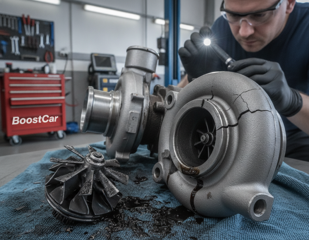 objawy uszkodzonej turbosprężarki