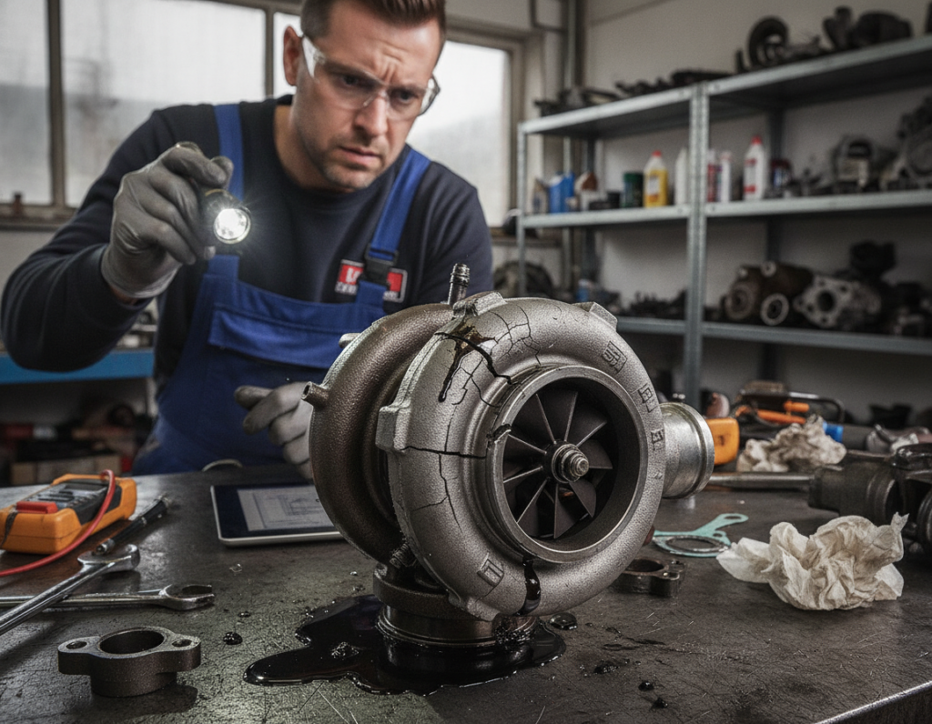 objawy uszkodzonej turbosprężarki