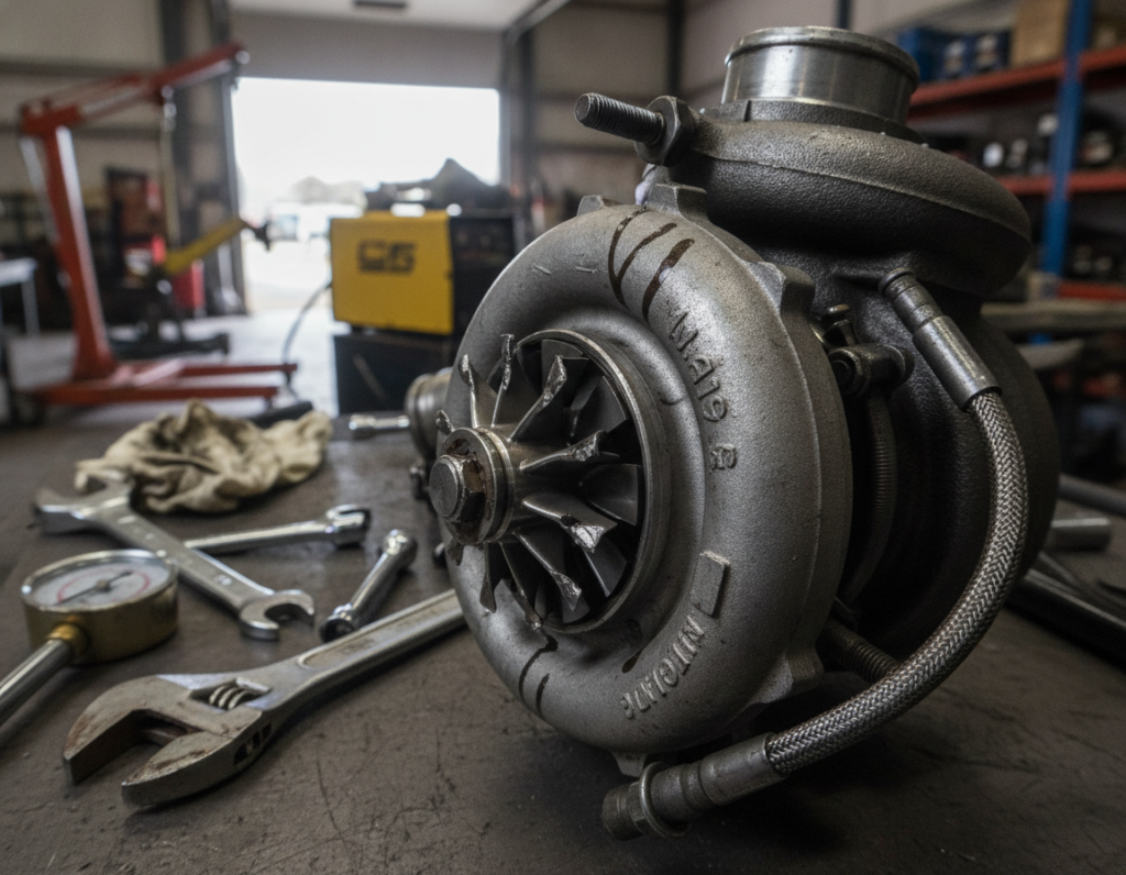objawy uszkodzonej turbosprężarki