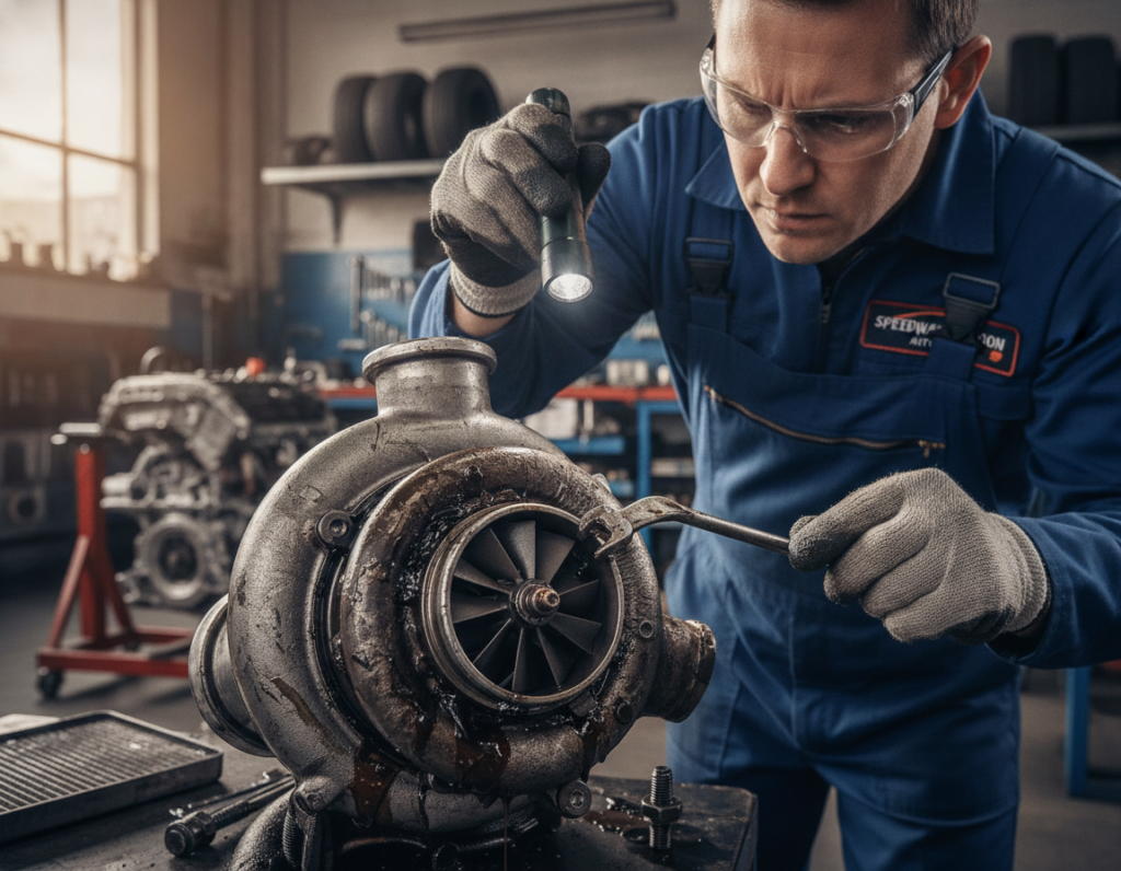 objawy uszkodzonej turbosprężarki
