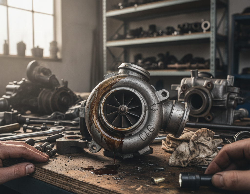objawy uszkodzonej turbosprężarki