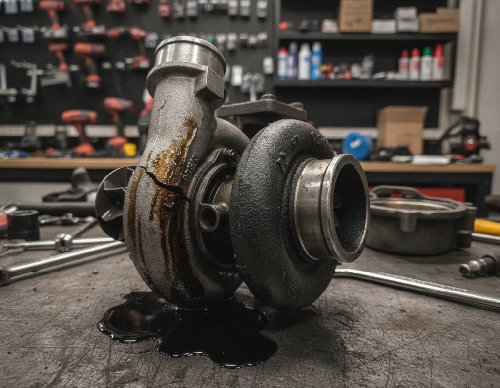 objawy uszkodzonej turbosprężarki
