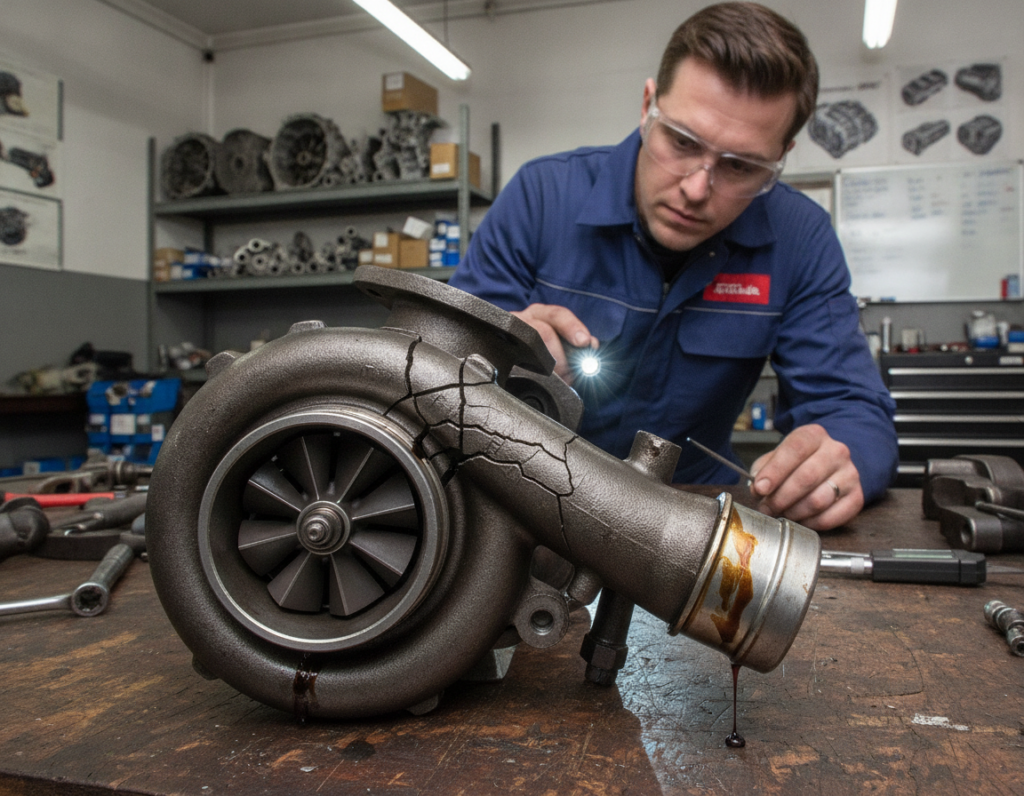 objawy uszkodzonej turbosprężarki
