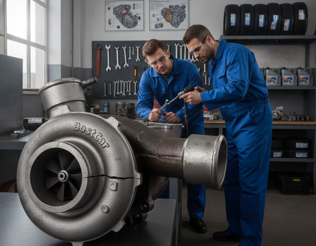 objawy uszkodzonej turbosprężarki