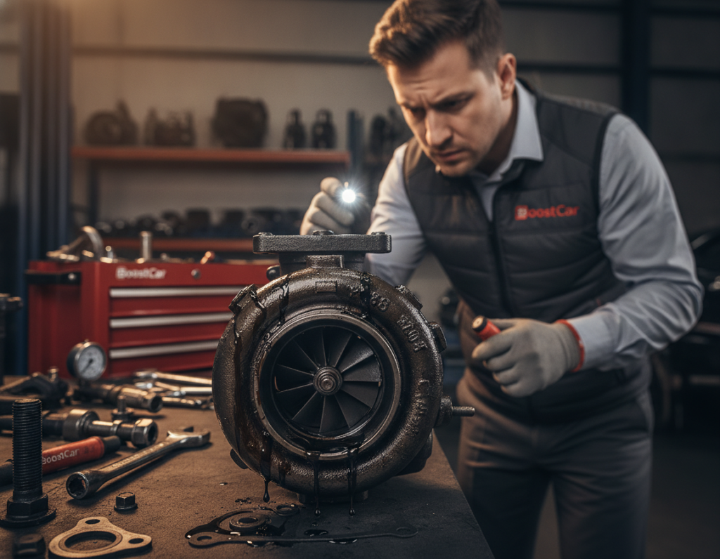 objawy uszkodzonej turbosprężarki