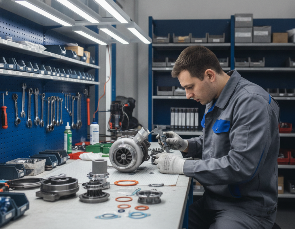 proces regeneracji turbosprężarki proces regeneracji turbosprężarki