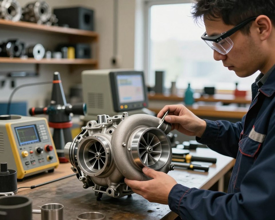 proces regeneracji turbosprężarki